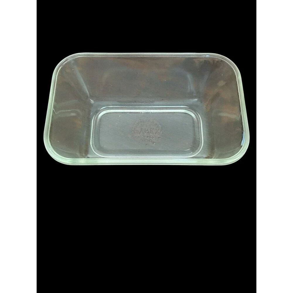 Vintage Pyrex Refrigerator Dish 502-B Clear Glass - BOWL ONLY